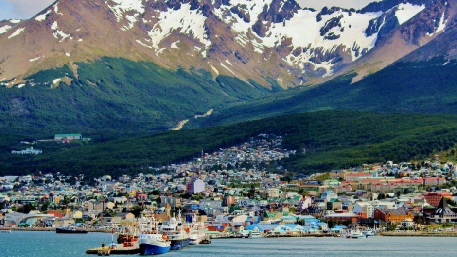 Imagen de contexto de Puerto Williams. 